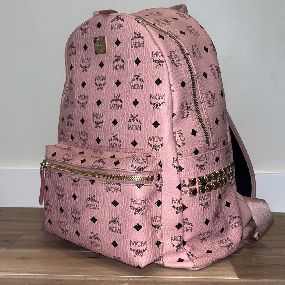 MCM Backpack- Light Pink